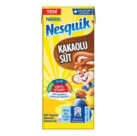 NESQUİK SÜT 180ML KAKAOLU 1*27