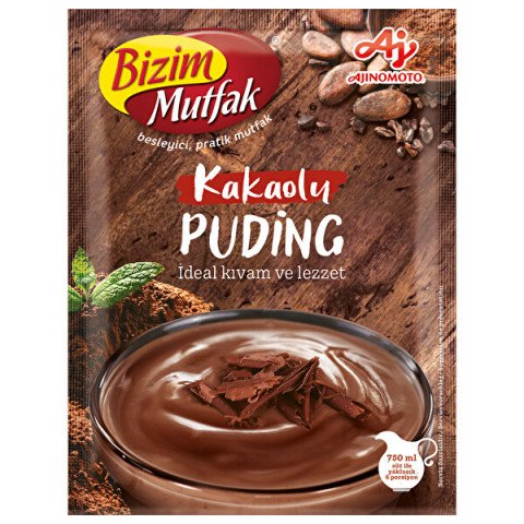 ÜLKER BİZİM PUDİNG KAKAOLU 150GR 6353-01 1*12