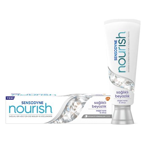 SENSODYNE 75ML NOURISH SAĞLIKLI BEYAZLIK 1*12