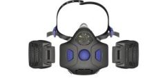 3M™ Secure Click™ HF-802SD Konuşma Diyagramlı Yarım Yüz Maskesi