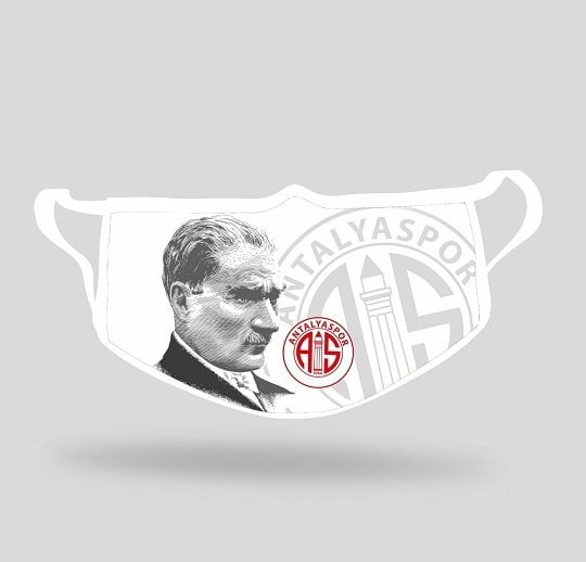 Antalyaspor  Logolu Yıkanabilir Maske