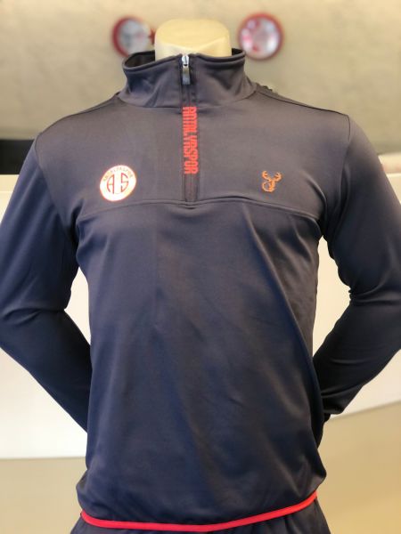 ANTALYASPOR YAZILI YARIM FERMUARLI AKREP LOGO SWEATSHIRT