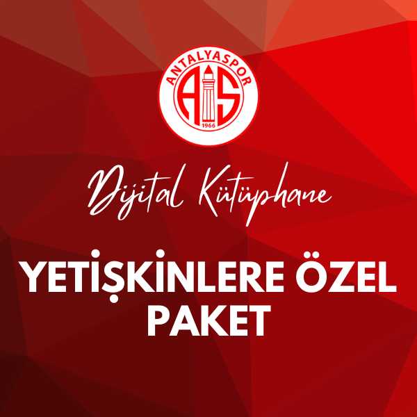 Antalyaspor Dijital Kütütüphane Yetişkinlere Özel Paket