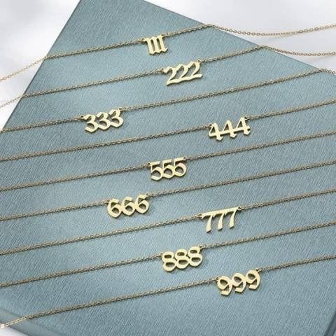925 Gümüş | Angel Number Kolye