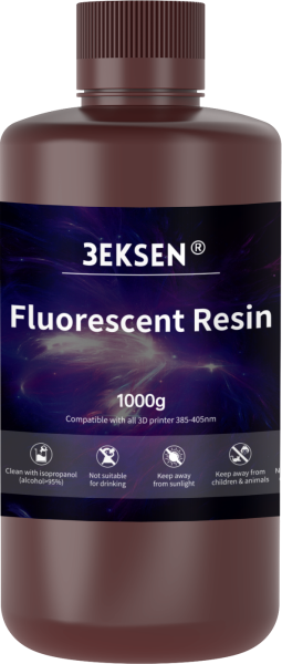 3EKSEN Fluorescent Resin Turuncu