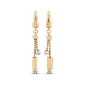 TS 2294 Gold Earrings 4g