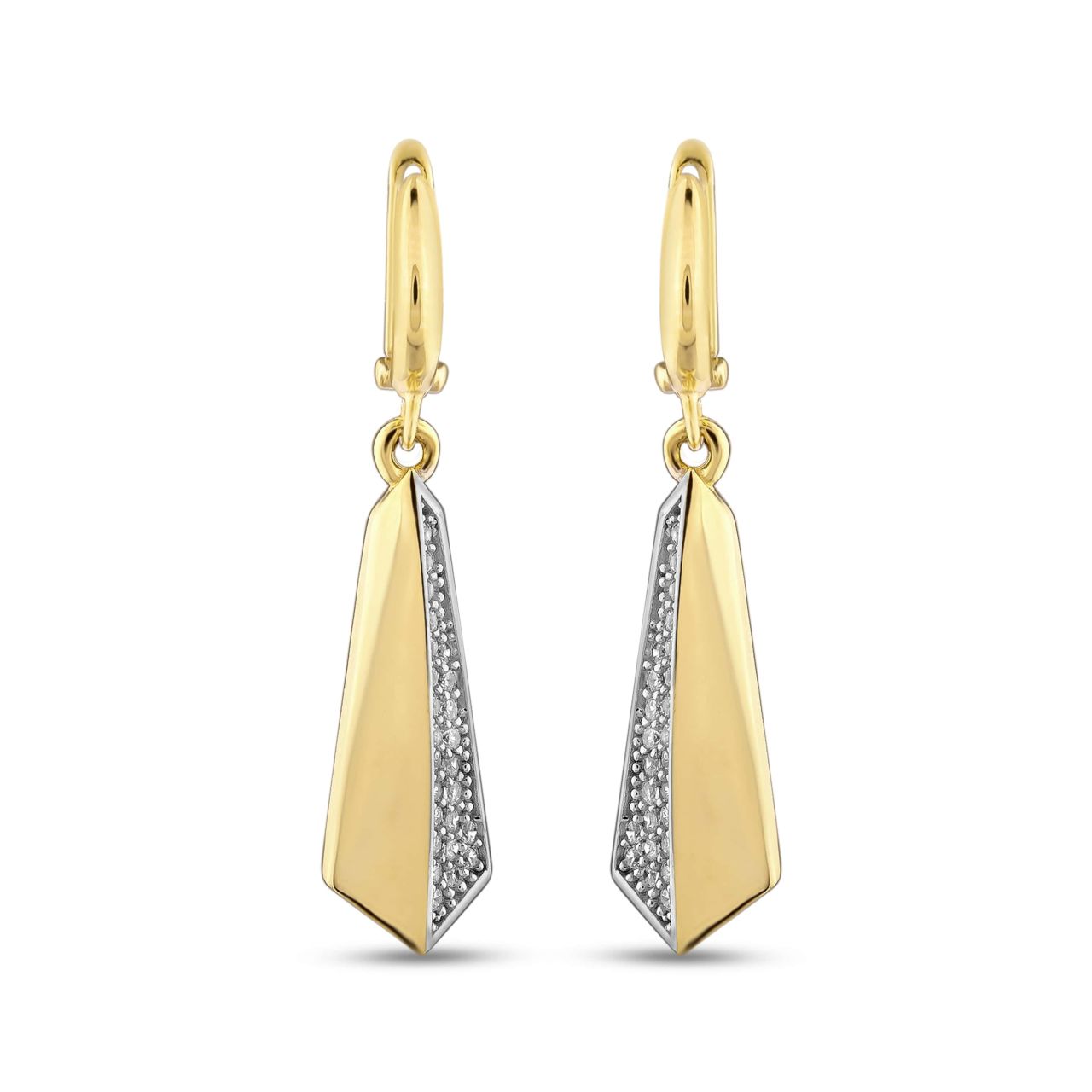 TSE 876 is 4.20g Gold Earrings