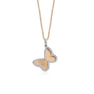 Butterfly Diamond Necklace