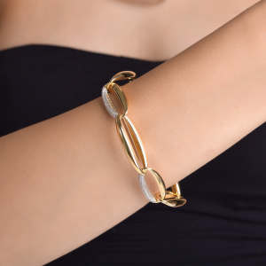 TSBL 2314 Gold Bracelet is 18.70g