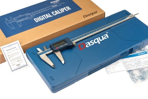 Dasqua 2000-1005 150 mm Mavi Seri LCD Ekran Dijital Kumpas IP54 0.01 mm Tolerans
