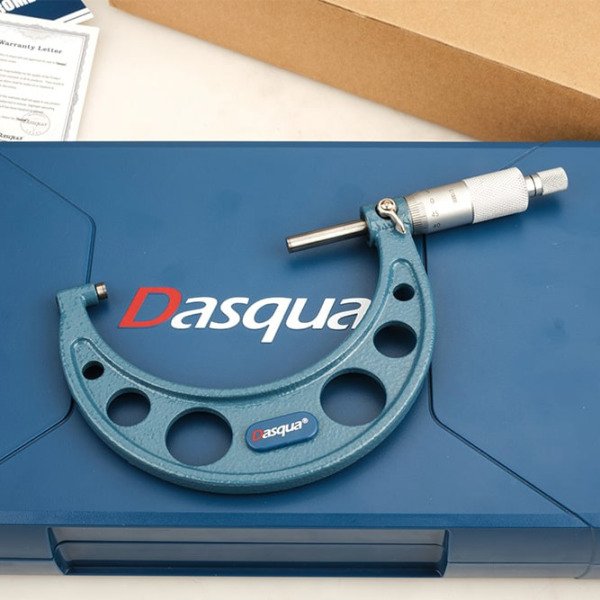Dasqua 4112-5125 100-125 mm Mekanik Dış Çap Mikrometre 0.01 mm Tolerans