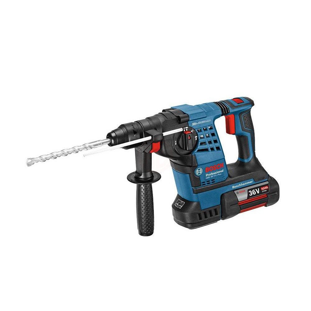 Bosch GBH 36 V-LI Plus 36 Volt 4.0 Amper Çift Akülü Kırıcı Delici Matkap (0611906002)