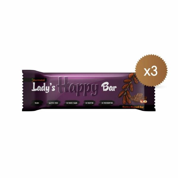 Lady's Happy Hurma Meyveli Bar 3 Adet