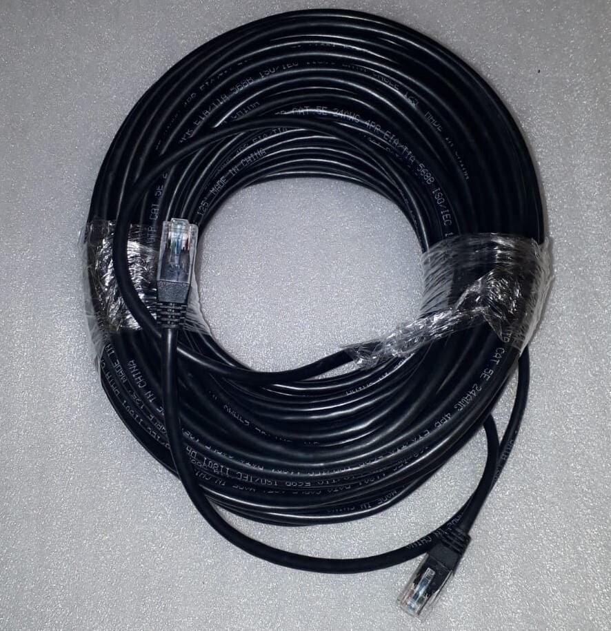 Cat5E AWG24 125ft, 38MeterBlack Cable_288401037