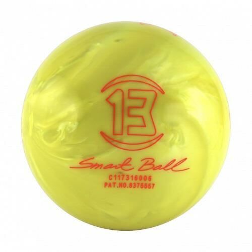 Bowling Ball, Ure Pearl 13Lbs, Large Hole, Lemon