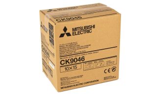 Mitsubishi CK9046 Fotograf Kağıt Rulo ve Toner Set