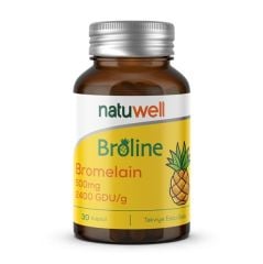 Bromelain 500 mg 30 Kapsül (2400 GDU/g)