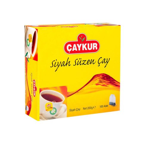 Çaykur Bardak Siyah Süzen Poşet Çay 100'lü