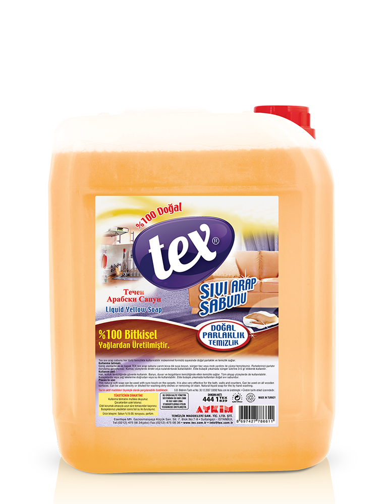Tex Sıvı Arap Sabunu 5 Kg