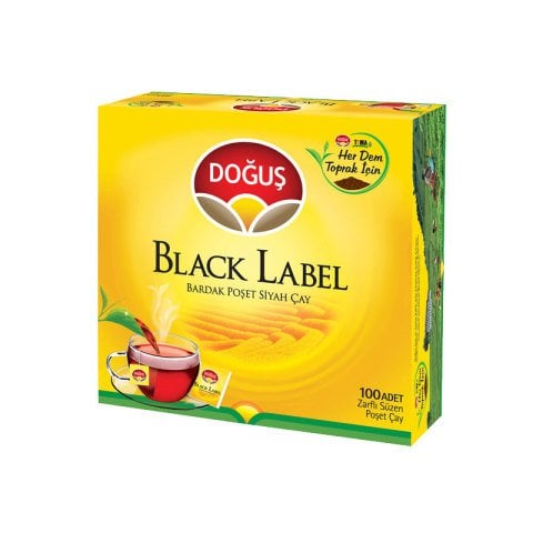 Doğuş Black Label Bardak Poşet Çay 100'lü