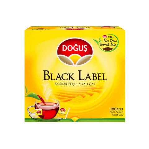 Doğuş Black Label Bardak Poşet Çay 100'lü