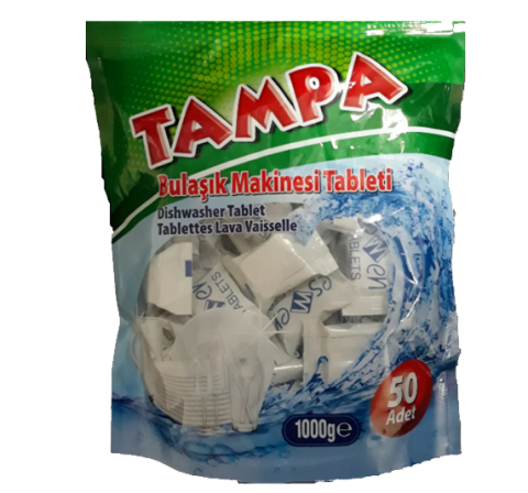 Tampa Bulaşık Makine Tableti 50'li Paket