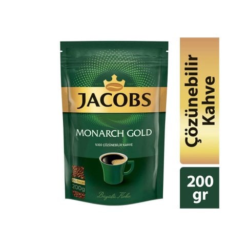 Jacobs Monarch Granül Kahve Gold 200 Gr