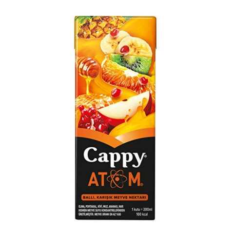 Cappy Atom Meyve Suyu 200 Ml 27'li Paket