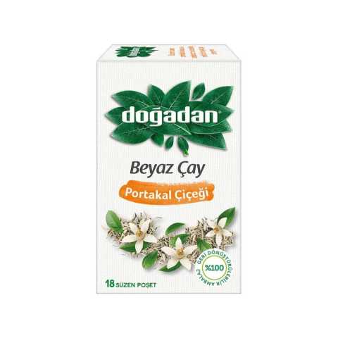 Doğadan Beyaz Çay Portakal Çiçeği 20'li Paket