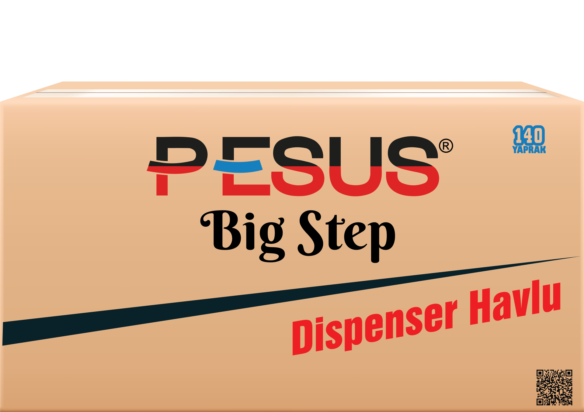 Pesus Big Step Z Katlı Dispenser Havlu 140'lı 12 Paket