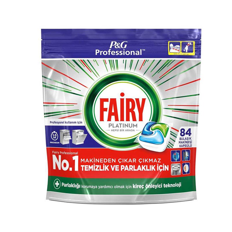 Fairy Platinium Bulaşık Makine Tableti 84'lü Paket