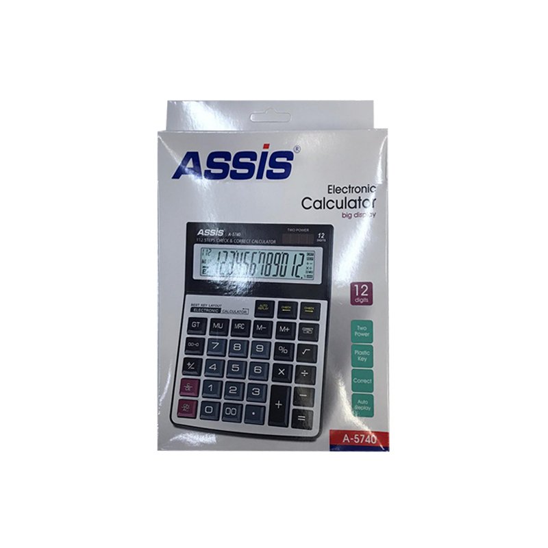 Assis A-5740 Hesap Makinesi 12 Hane