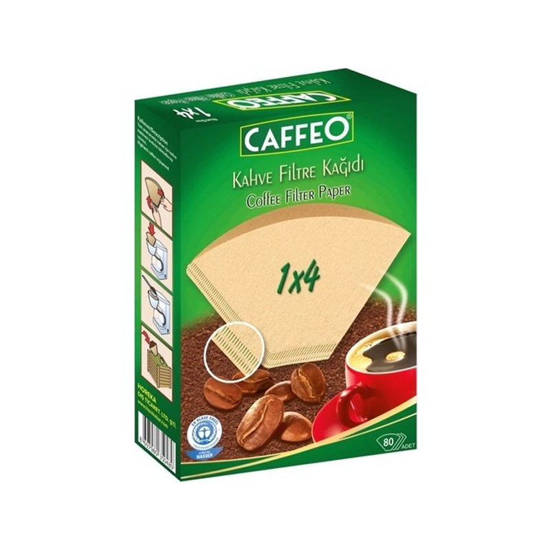 Caffeo Filtre Kahve Kağıdı 1*4 80'li