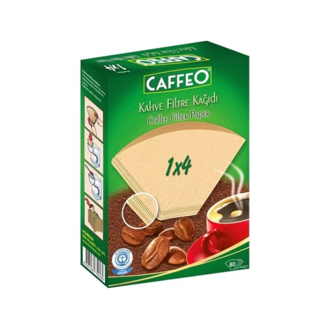Caffeo Filtre Kahve Kağıdı 1*4 80'li