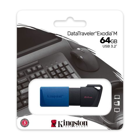 64 GB KINGSTON USB 3.2 GEN 1 DT EXODIA M DTXM/64GB