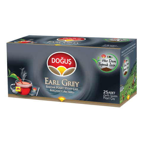 Doğuş Earl Grey Bardak Poşet Çay 25'li