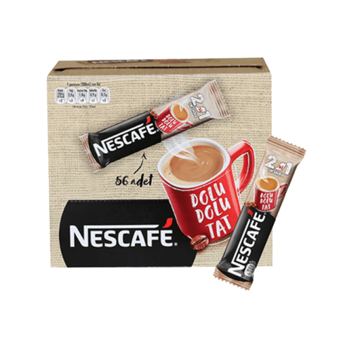 Nescafe 2'si 1 Arada Kahve 10 gr 56'lı Paket