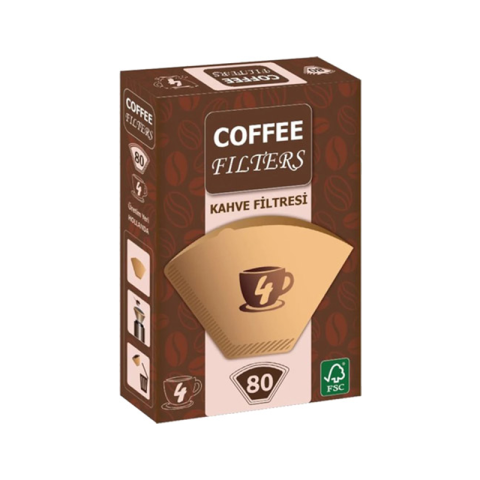 Caffeo Filtre Kahve Kağıdı 1x4 80'li Paket