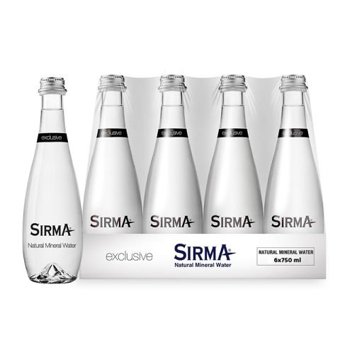 Sırma Cam Şişe 750 Ml 6'lı Paket