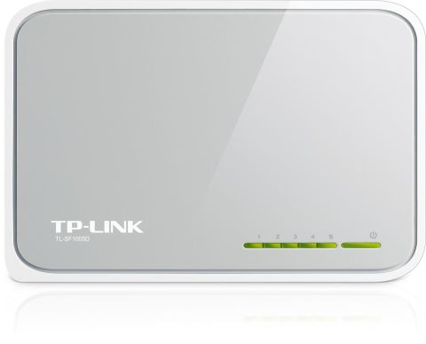 TP-LINK TL-SF1005D 5 PORT 10/100 PLASTİK KASA SWITCH