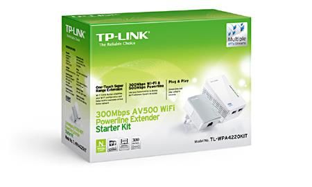 TP-LINK TL-WPA4220KIT 300MBPS AV600 PRIZ TİPİ POWERLINE GENISLETICI