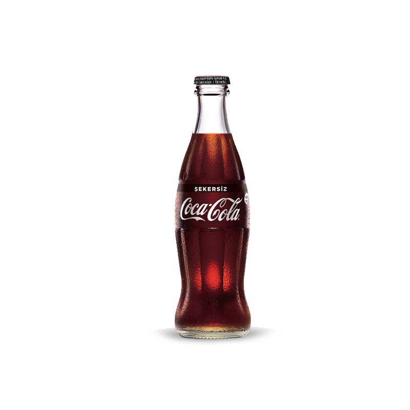 Coca Cola Zero Cam Şişe 250 ml 24'lü Paket