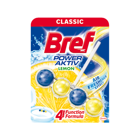 Bref Power Aktiv Katı Klozet Blok 50 gr Lemon