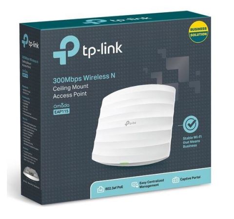 TP-LINK EAP115 300MBPS KABLOSUZ TAVAN TIPI ACCESS POINT