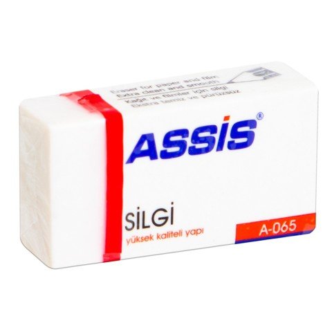 Assis A-065 41 mm Beyaz Silgi