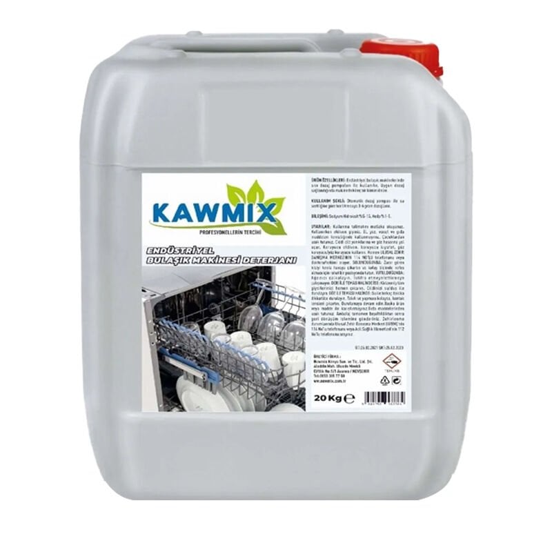 Kawmix Endüstriyel Bulaşık Makinesi Deterjanı 20 Kg
