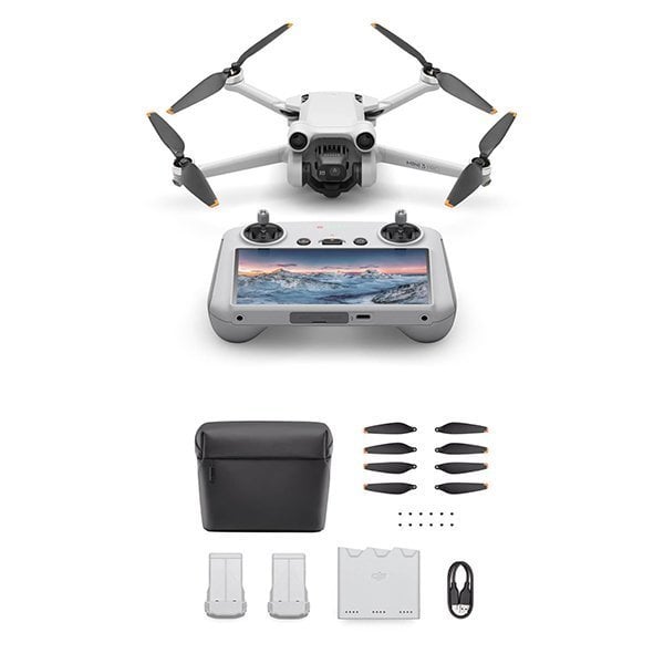 DJI Mini 3 Pro (DJI RC) Fly More Combo Drone
