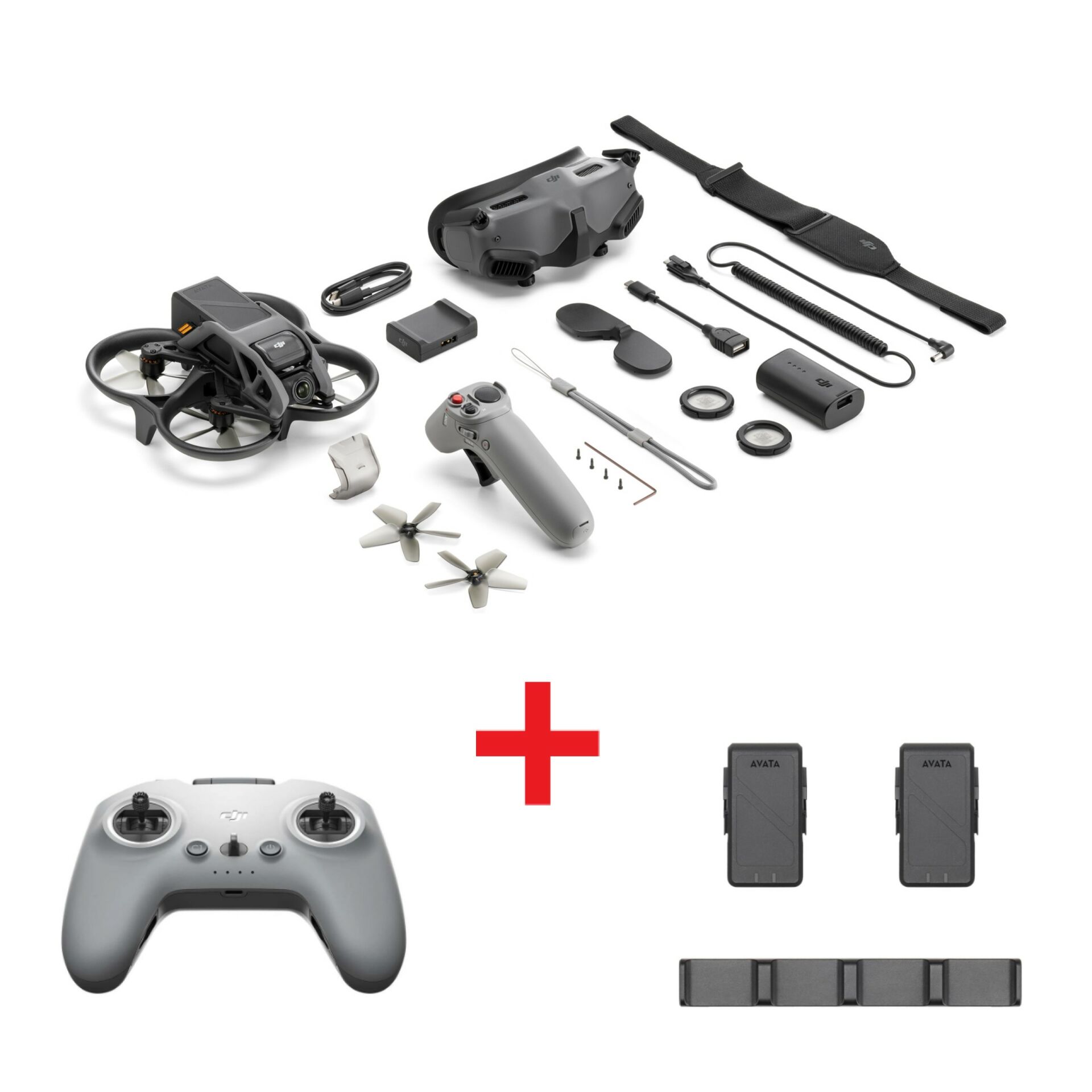DJI AVATA PRO VİEW COMBO + REMOTE CONTROLLER 2 + FLY MORE KİT SET