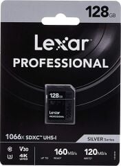 LEXAR 128GB High-Performance 1066x microSDXC™ UHS-I, 160MB/s okuma 120MB/s yazma C10 A2 V30 U3 Hafıza Kartı