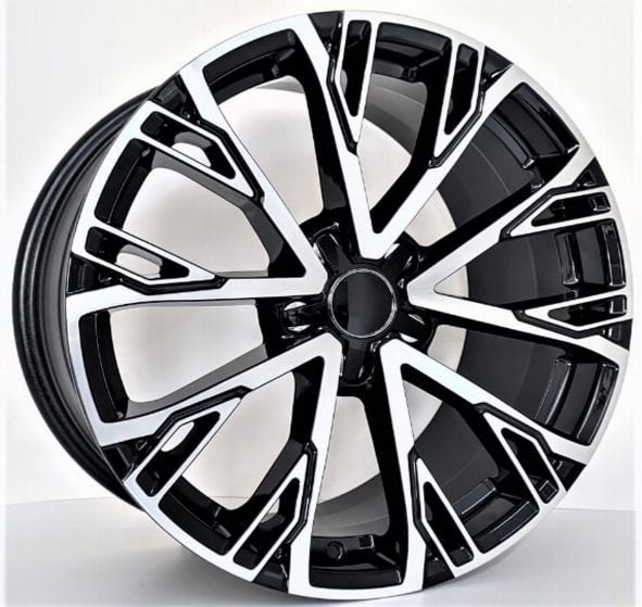18 İnç 5x112 Audi-Seat-Volkswagen-Skoda Black polish